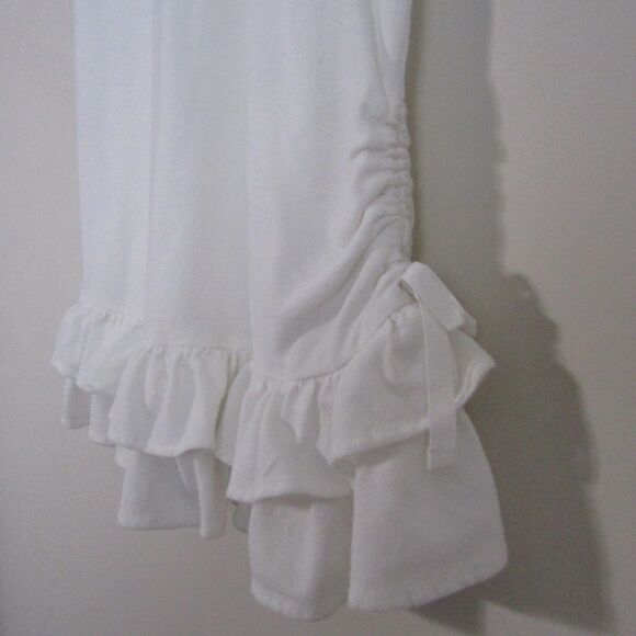 Ralph Lauren Girls Polo Dress 12/14 White Ruffles Preppy Old Money Pony Academia - Picture 4 of 13